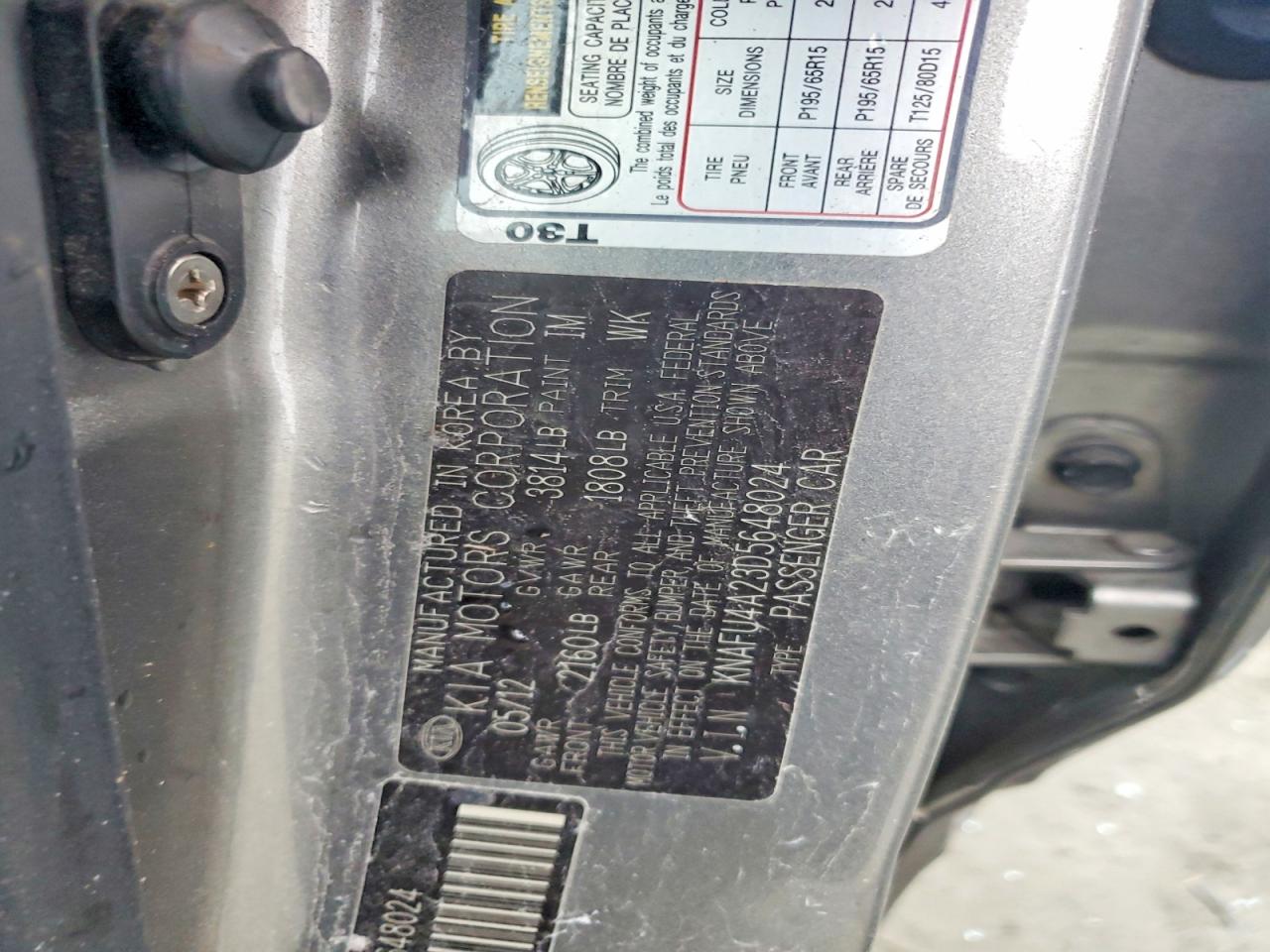 2013 KIA FORTE EX photo 13