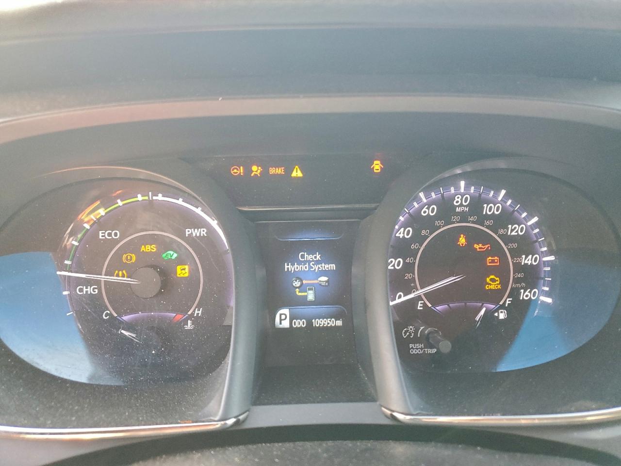 2016 TOYOTA AVALON HYBRID photo 9
