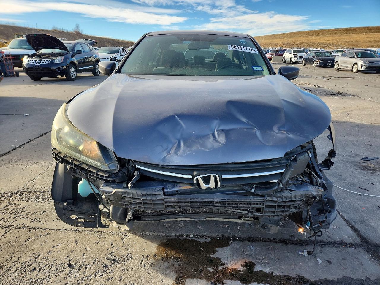 2013 HONDA ACCORD LX photo 5