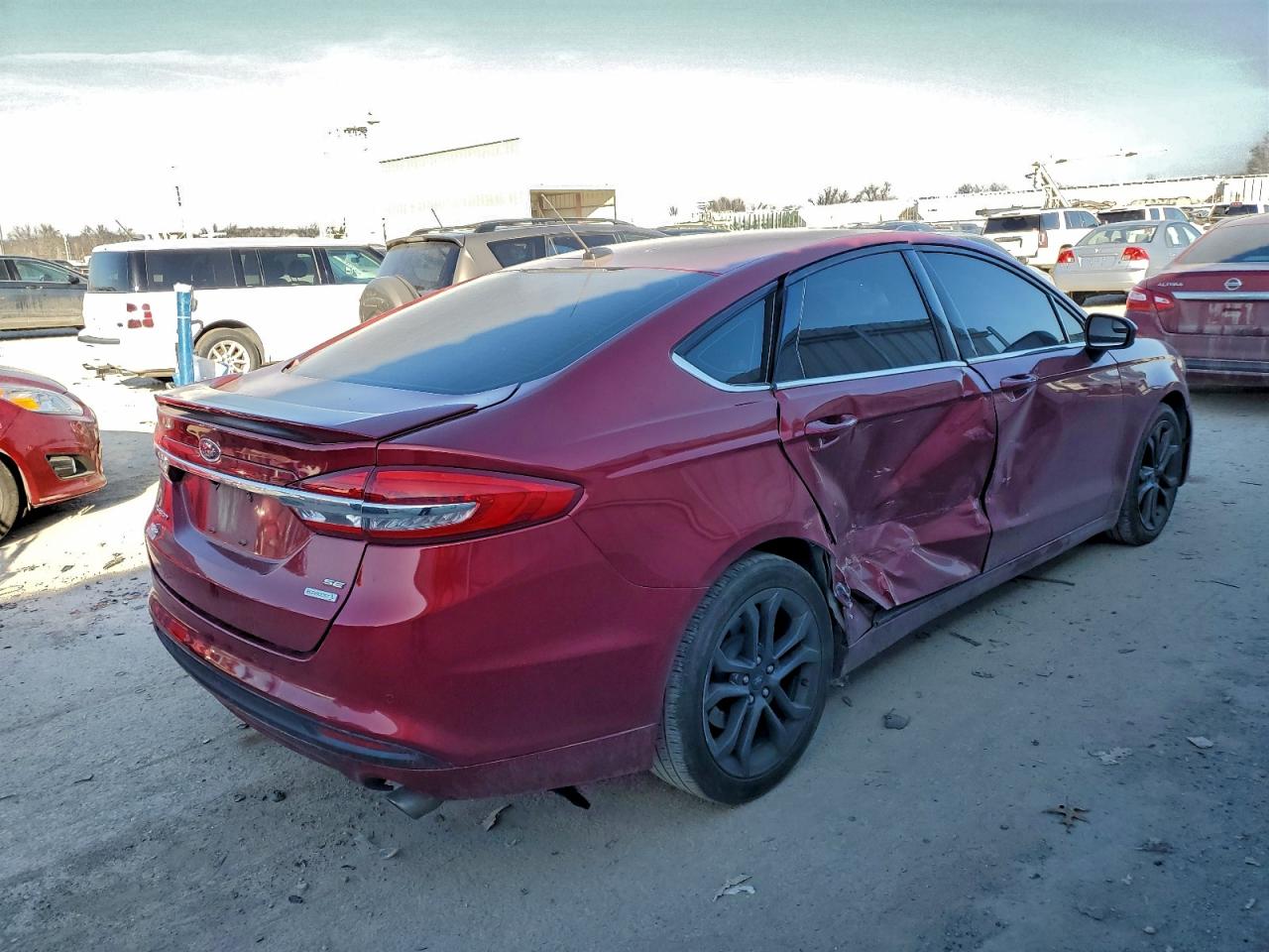 2018 FORD FUSION SE photo 5