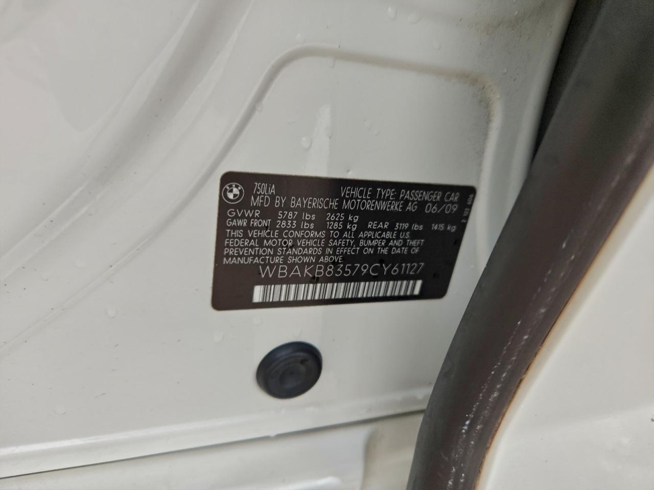 2009 BMW 750 LI photo 12