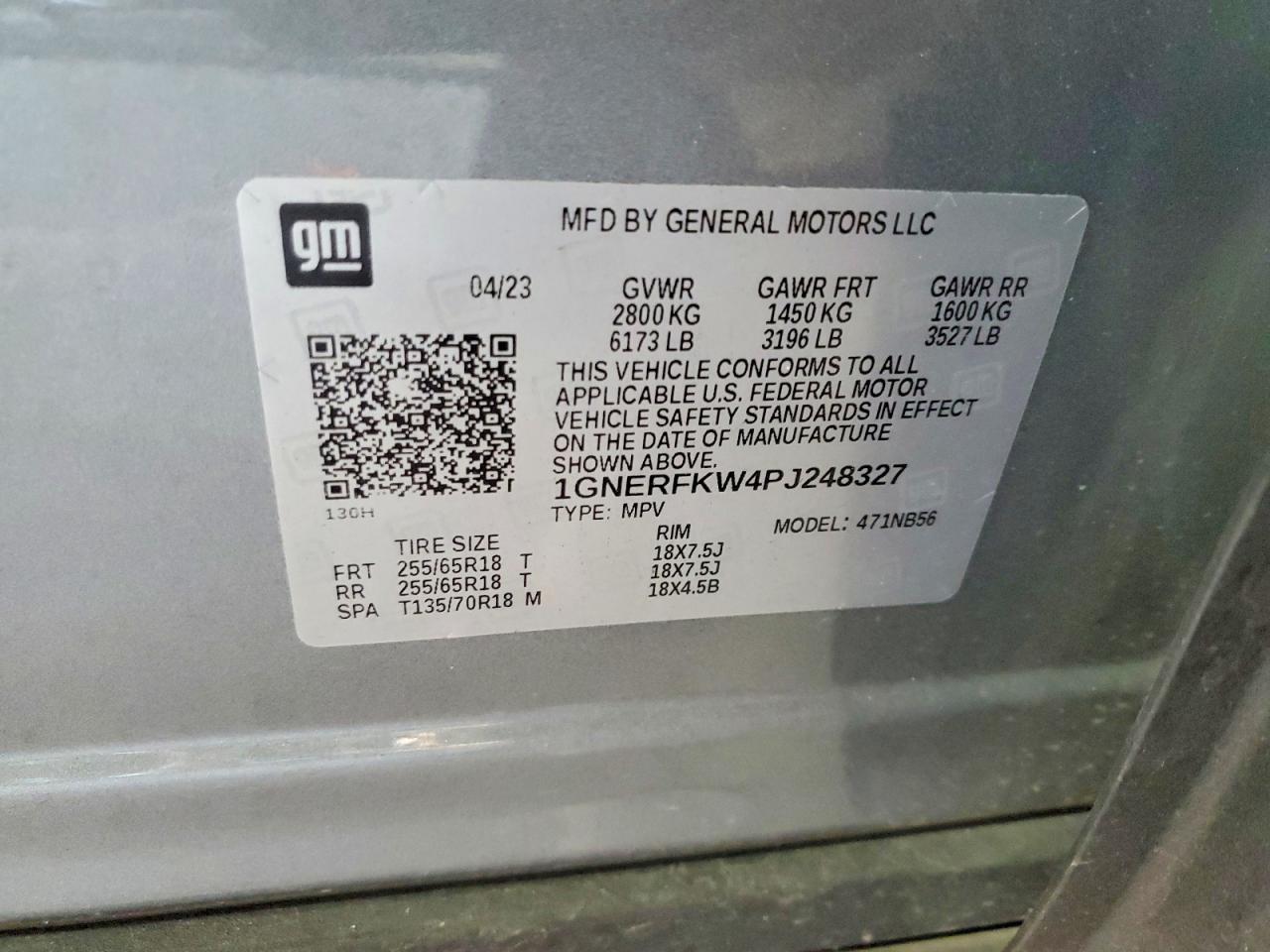 2023 CHEVROLET TRAVERSE LS photo 13