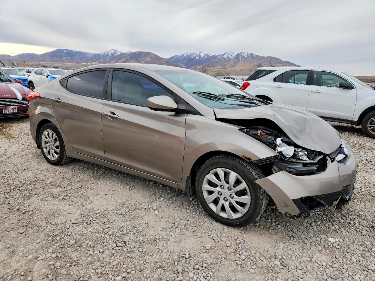 2012 HYUNDAI ELANTRA GLS photo 4
