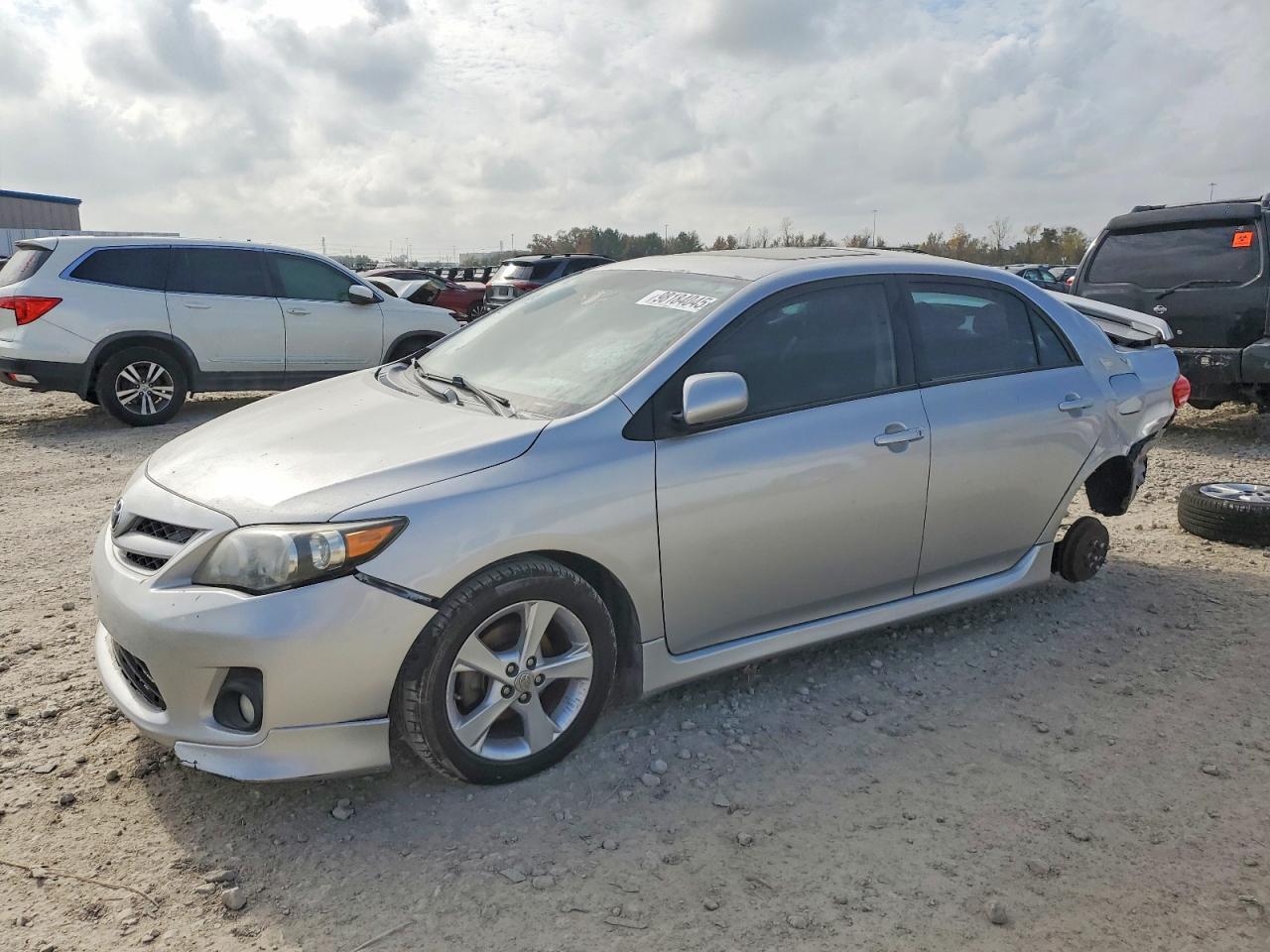 2011 TOYOTA COROLLA BASE — REAR END damage — photo 1
