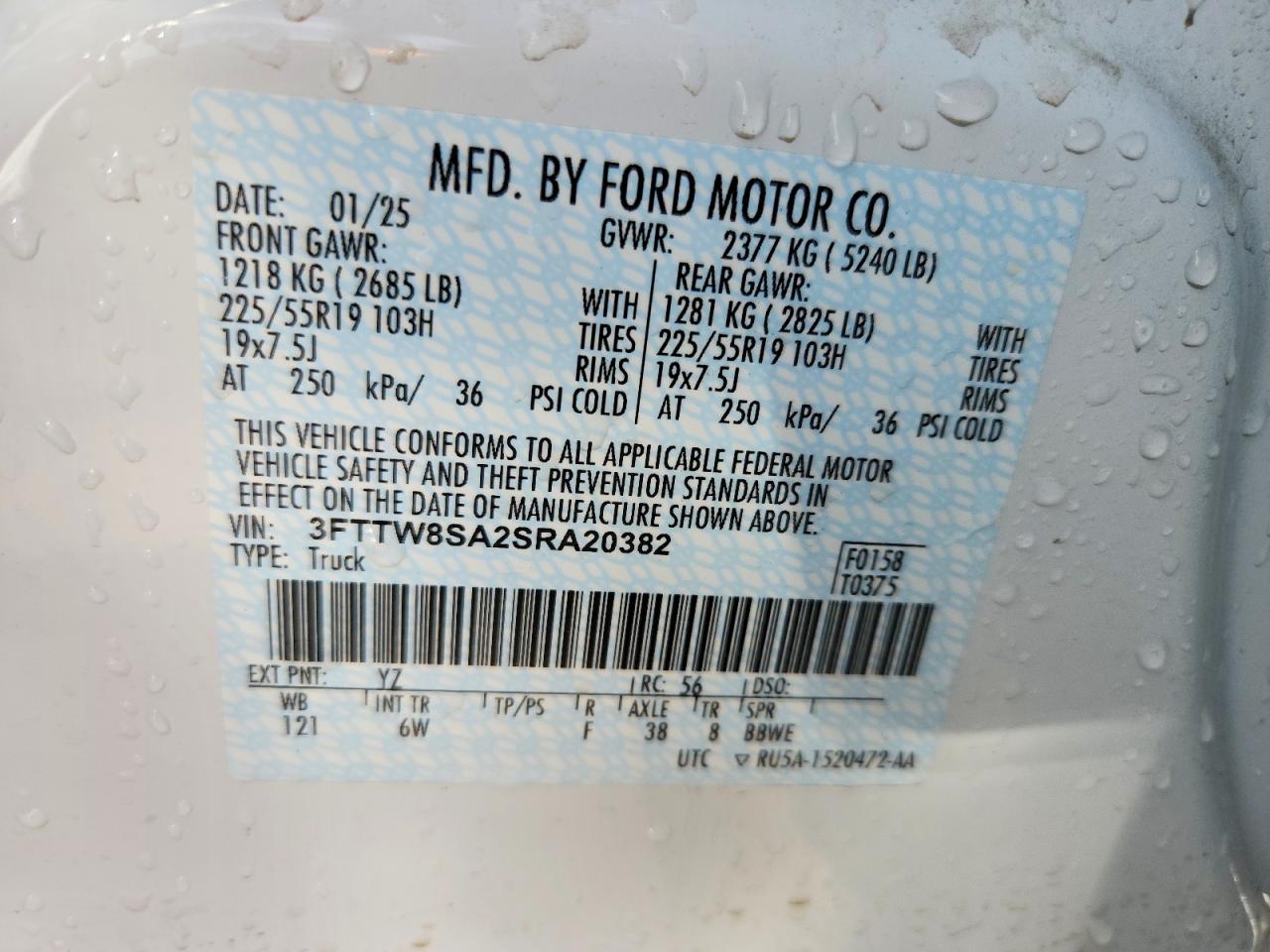 2025 FORD MAVERICK LARIAT photo 34
