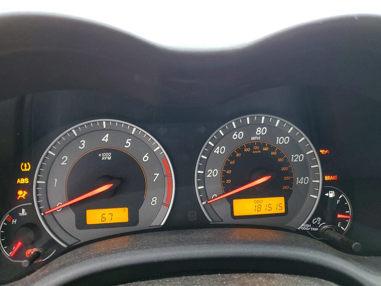 2010 TOYOTA COROLLA BASE photo 9