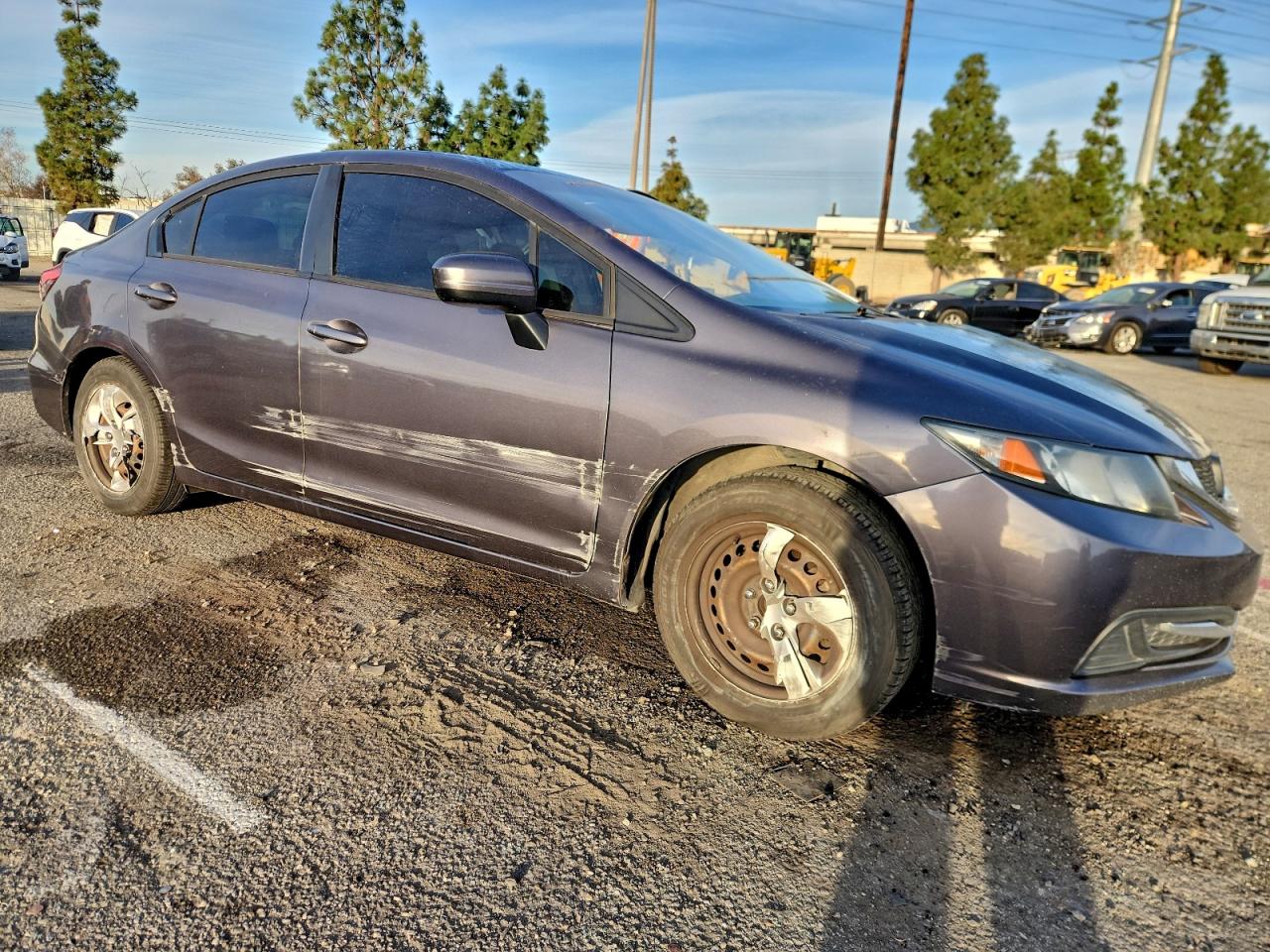 2014 HONDA CIVIC LX photo 4