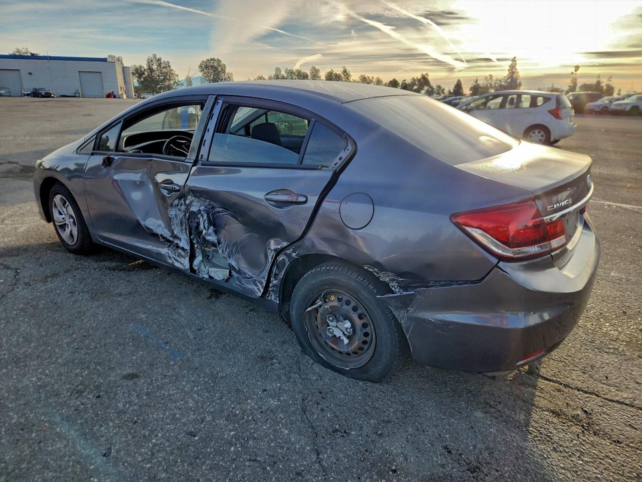 2014 HONDA CIVIC LX photo 2