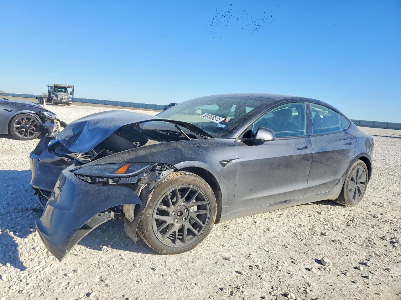 2024 TESLA MODEL 3 — FRONT END damage — photo 1