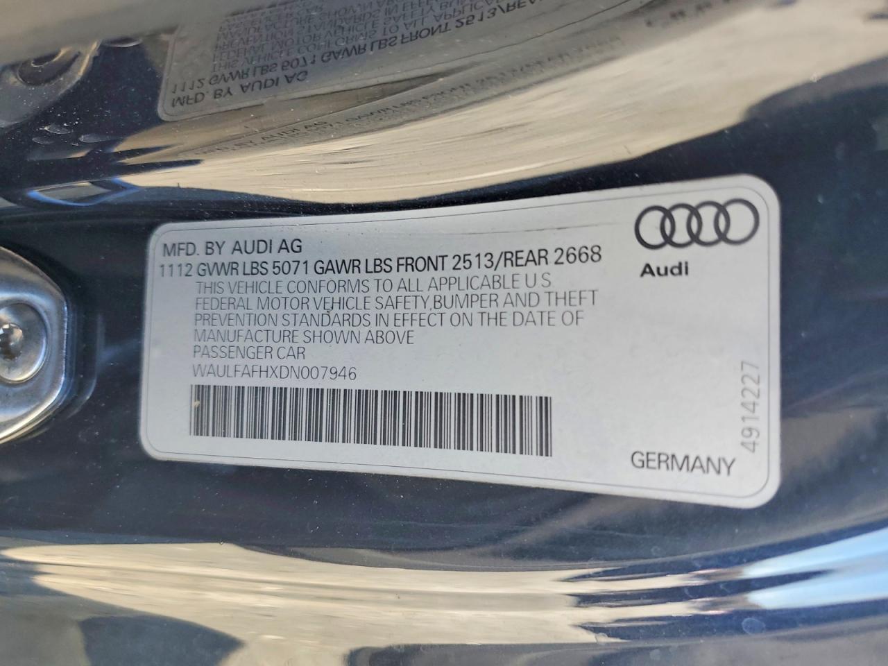 2013 AUDI A5 PREMIUM PLUS photo 13