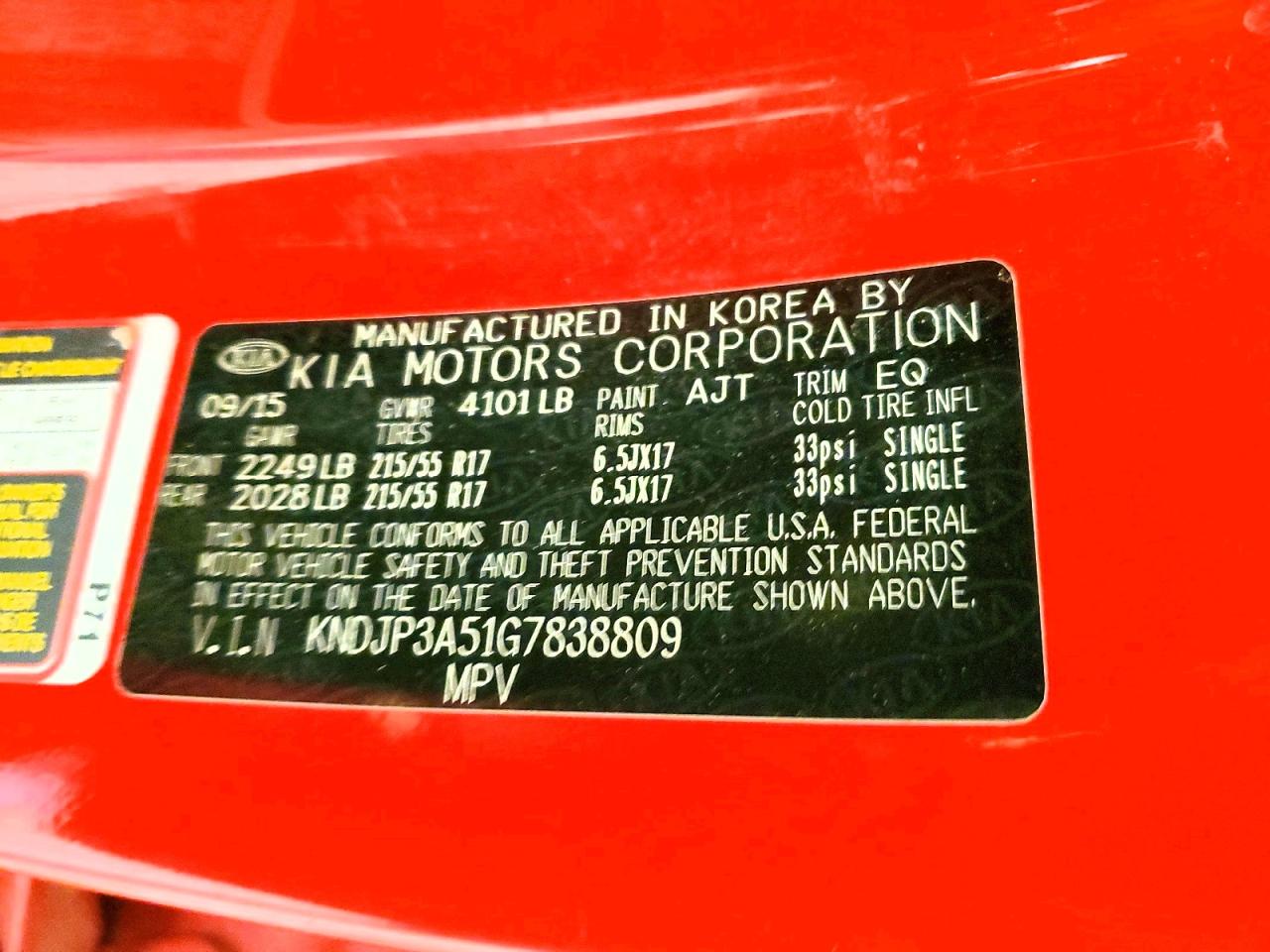2016 KIA SOUL + photo 13