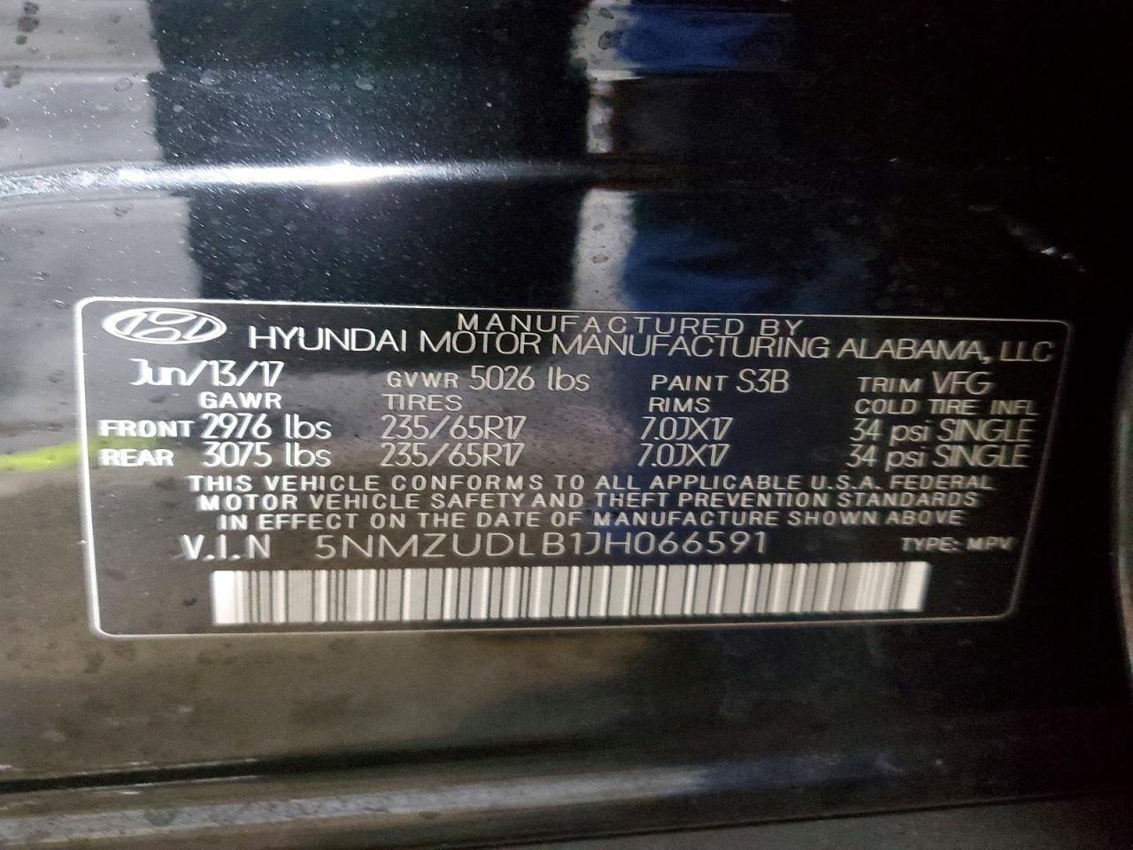 2018 HYUNDAI SANTA FE SPORT photo 13