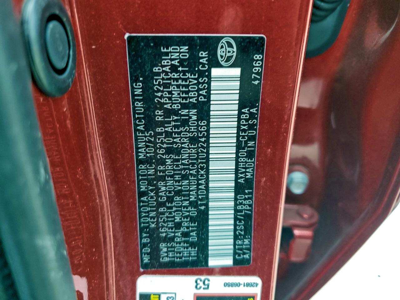 2026 TOYOTA CAMRY XSE photo 23