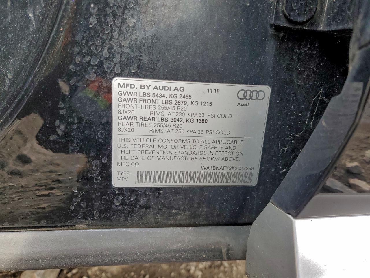 2019 AUDI Q5 PREMIUM PLUS photo 14
