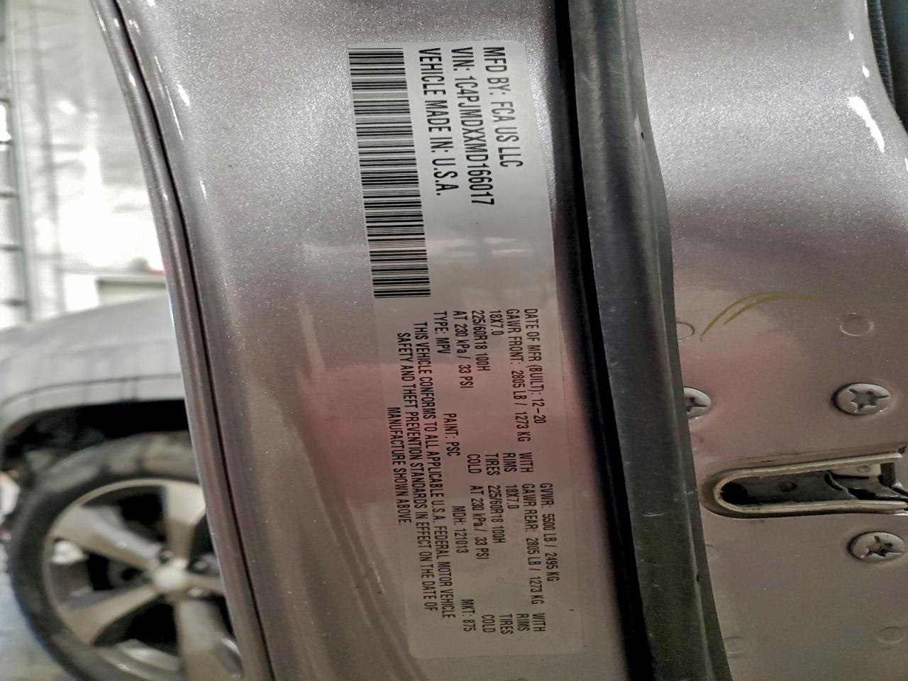 2021 JEEP CHEROKEE LIMITED photo 13