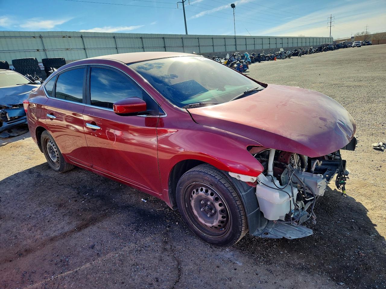2015 NISSAN SENTRA S photo 4
