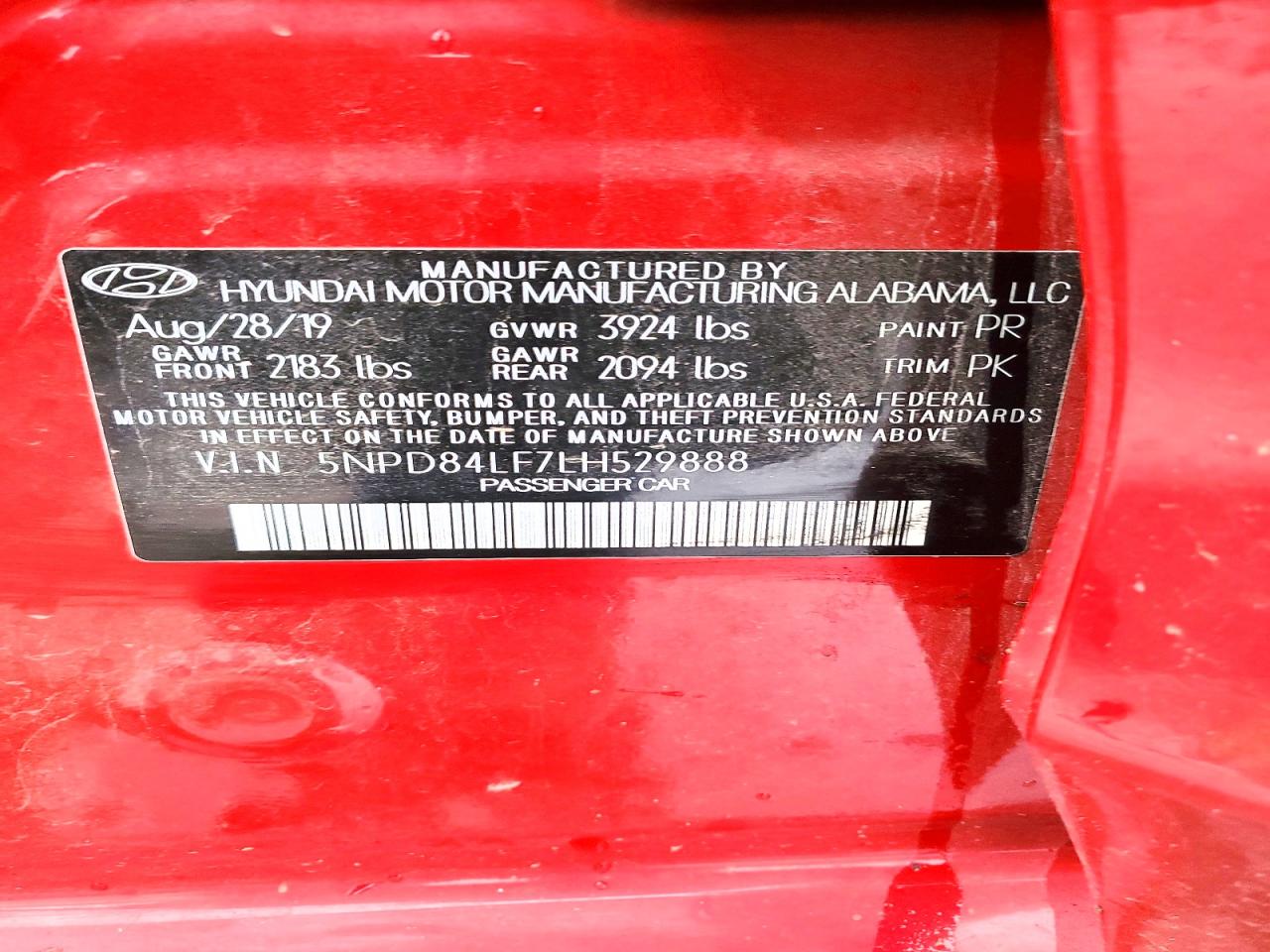 2020 HYUNDAI ELANTRA photo 13