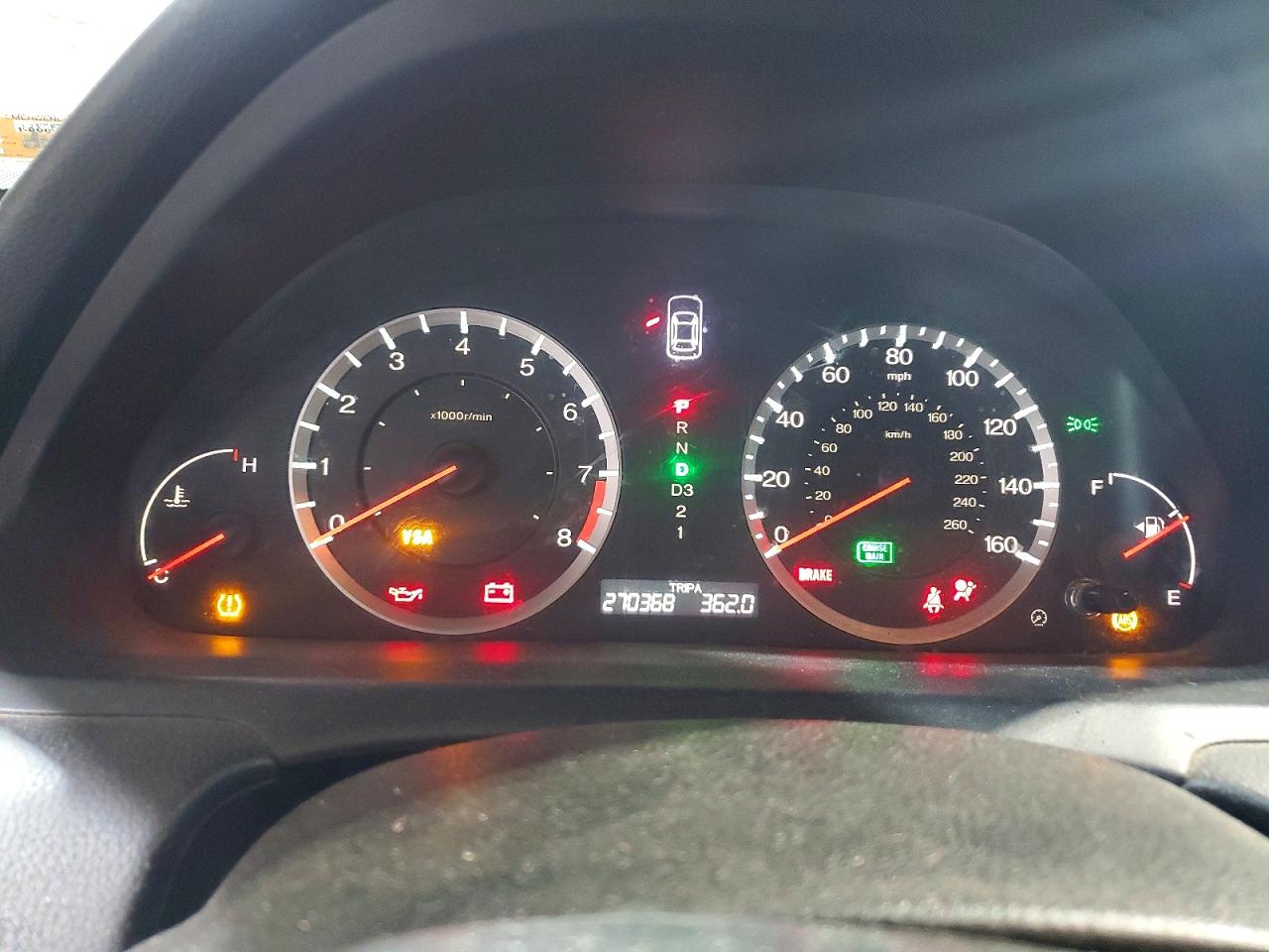 2008 HONDA ACCORD EXL photo 9