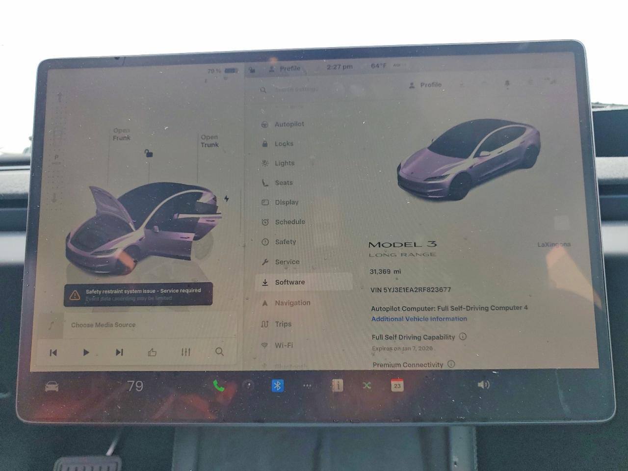 2024 TESLA MODEL 3 photo 9