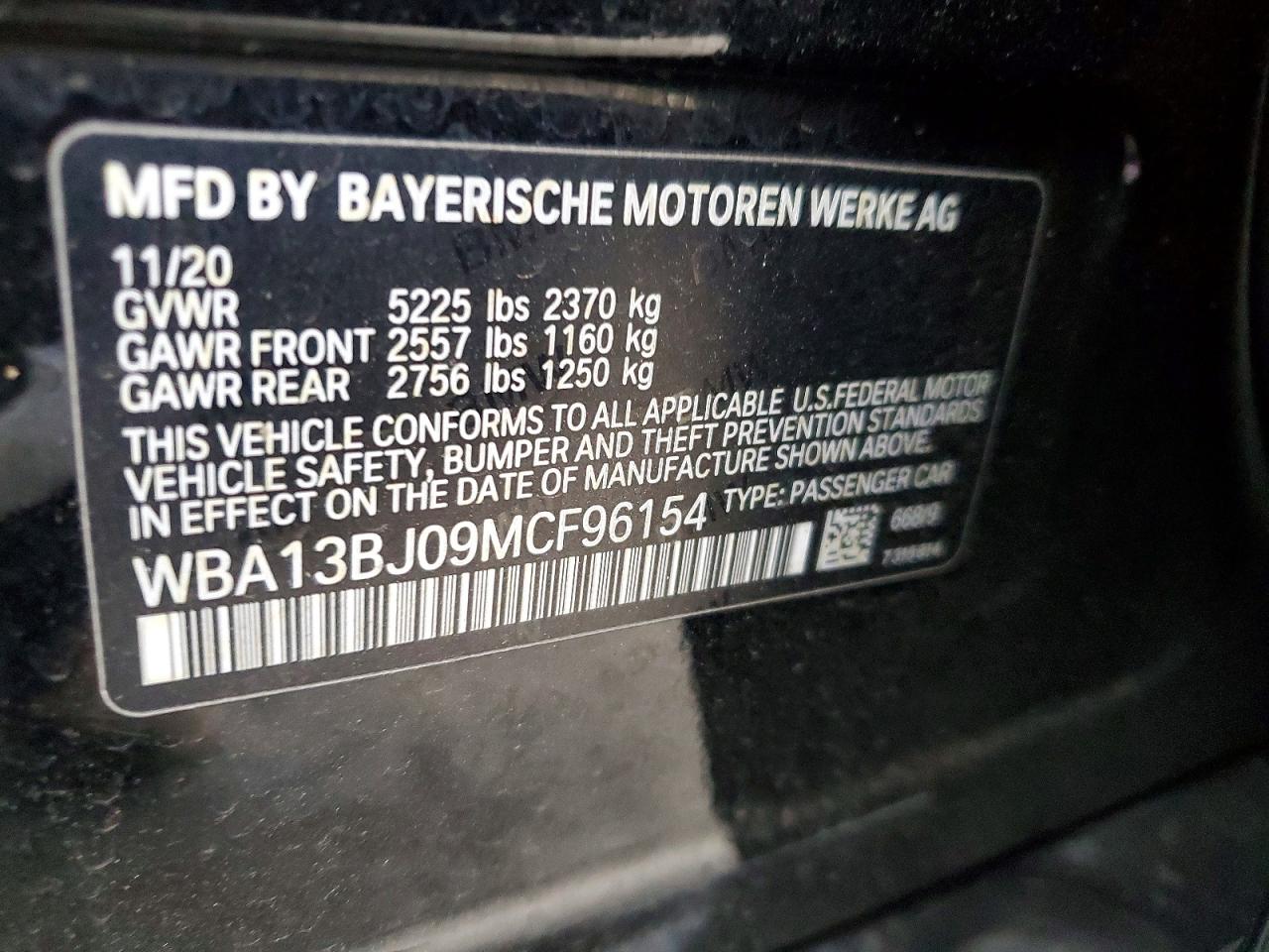 2021 BMW 530 XI photo 13
