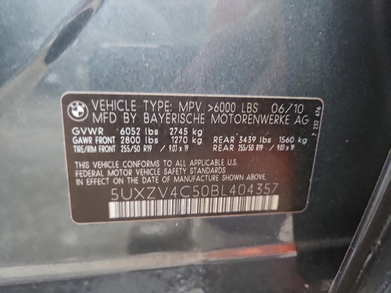 2011 BMW X5 XDRIVE35I photo 13