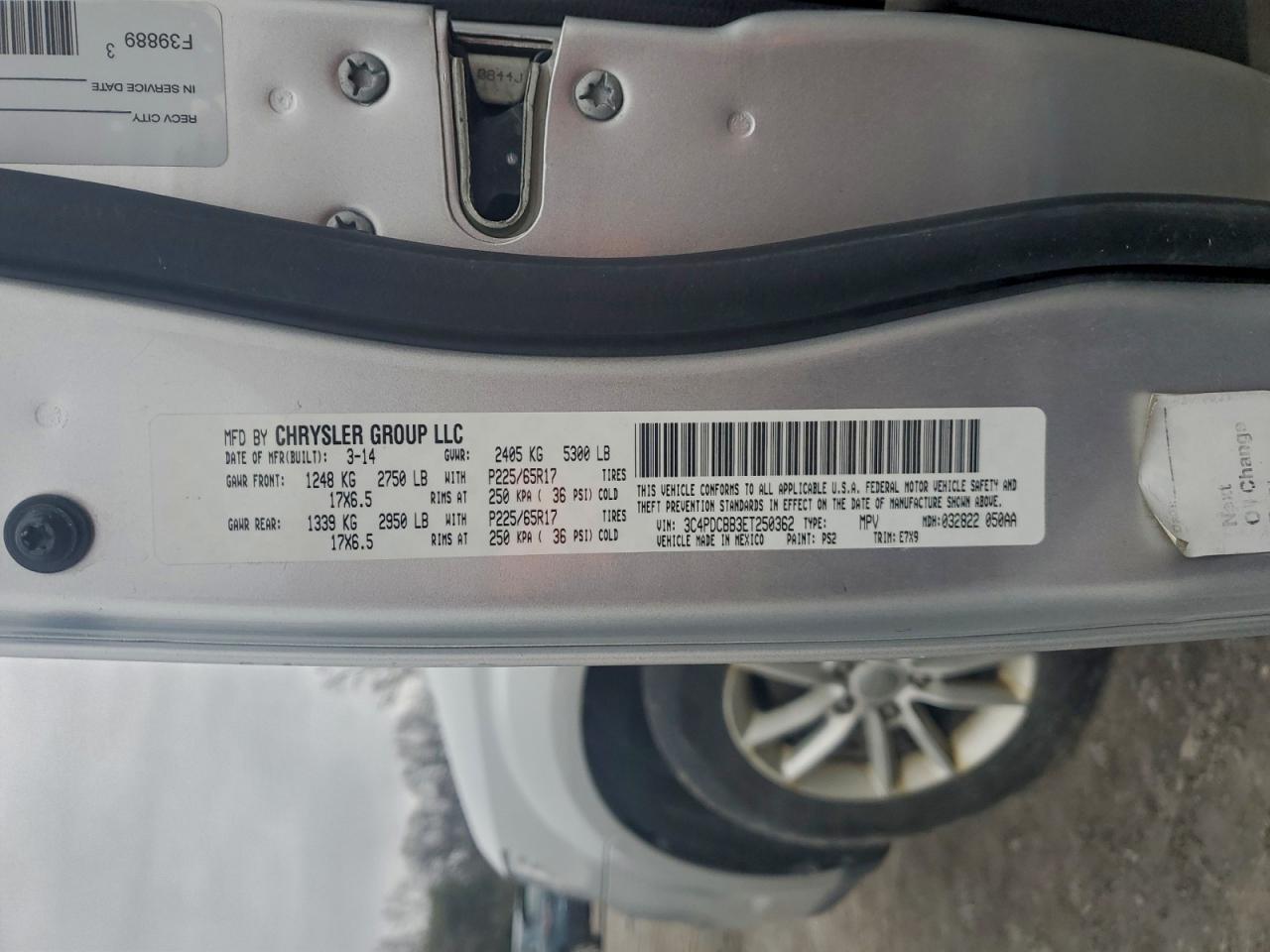 2014 DODGE JOURNEY SXT photo 13