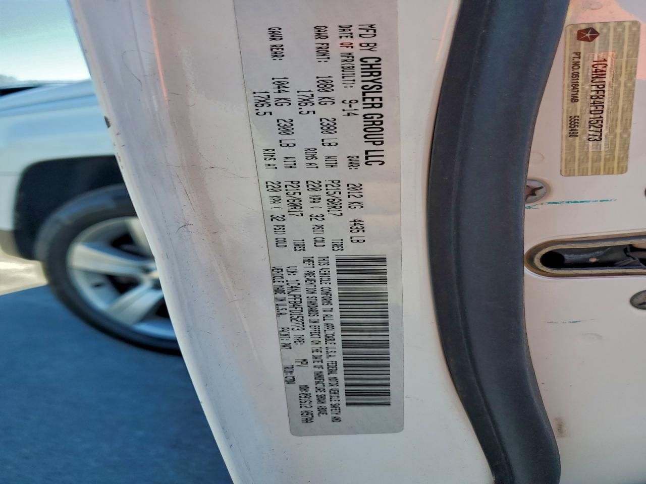2015 JEEP PATRIOT LATITUDE photo 13