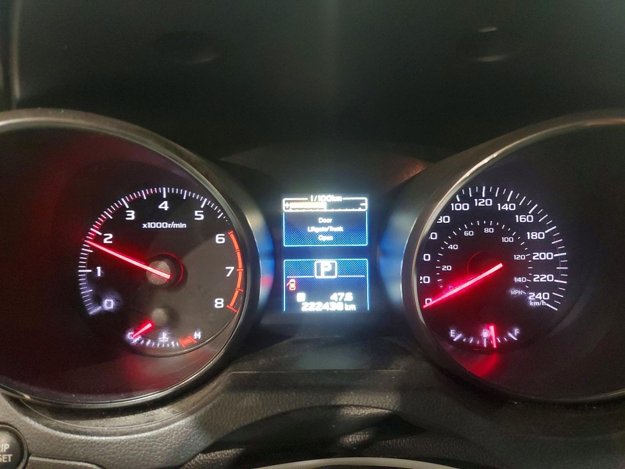 2015 SUBARU OUTBACK 2.5I photo 9