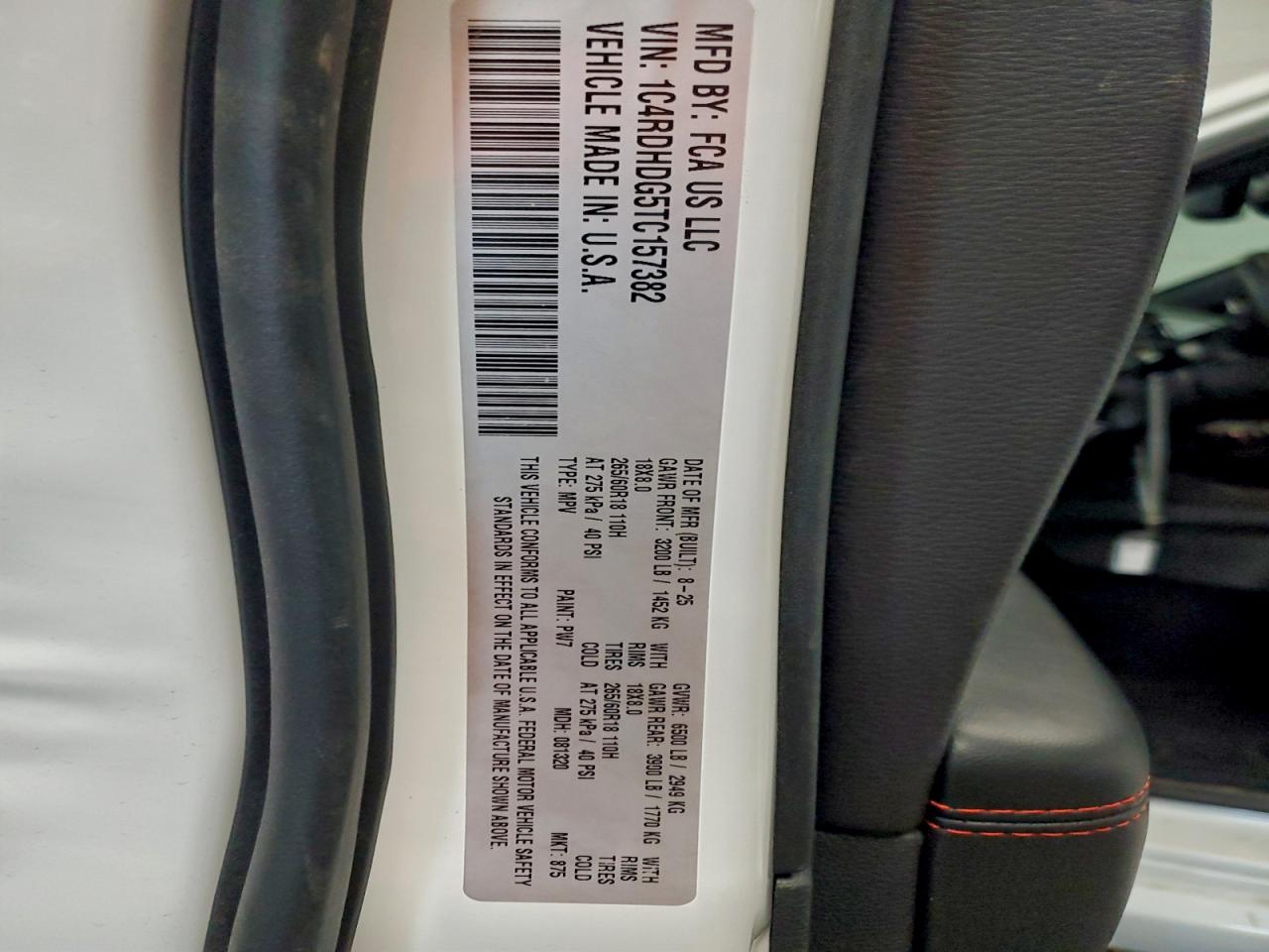 2026 DODGE DURANGO GT photo 13