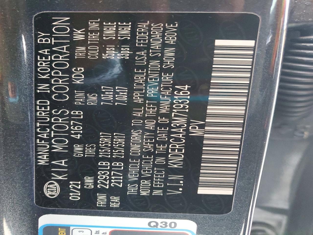 2021 KIA SELTOS EX photo 12