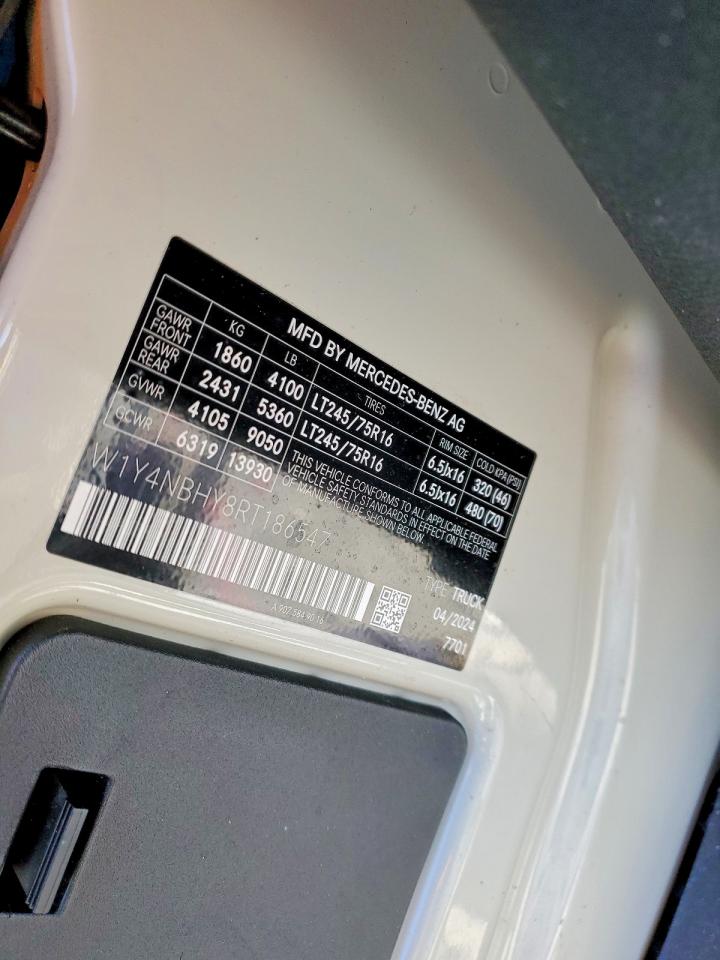 2024 MERCEDES BENZ SPRINTER REFRIGERATED DELIVERYVAN photo 14
