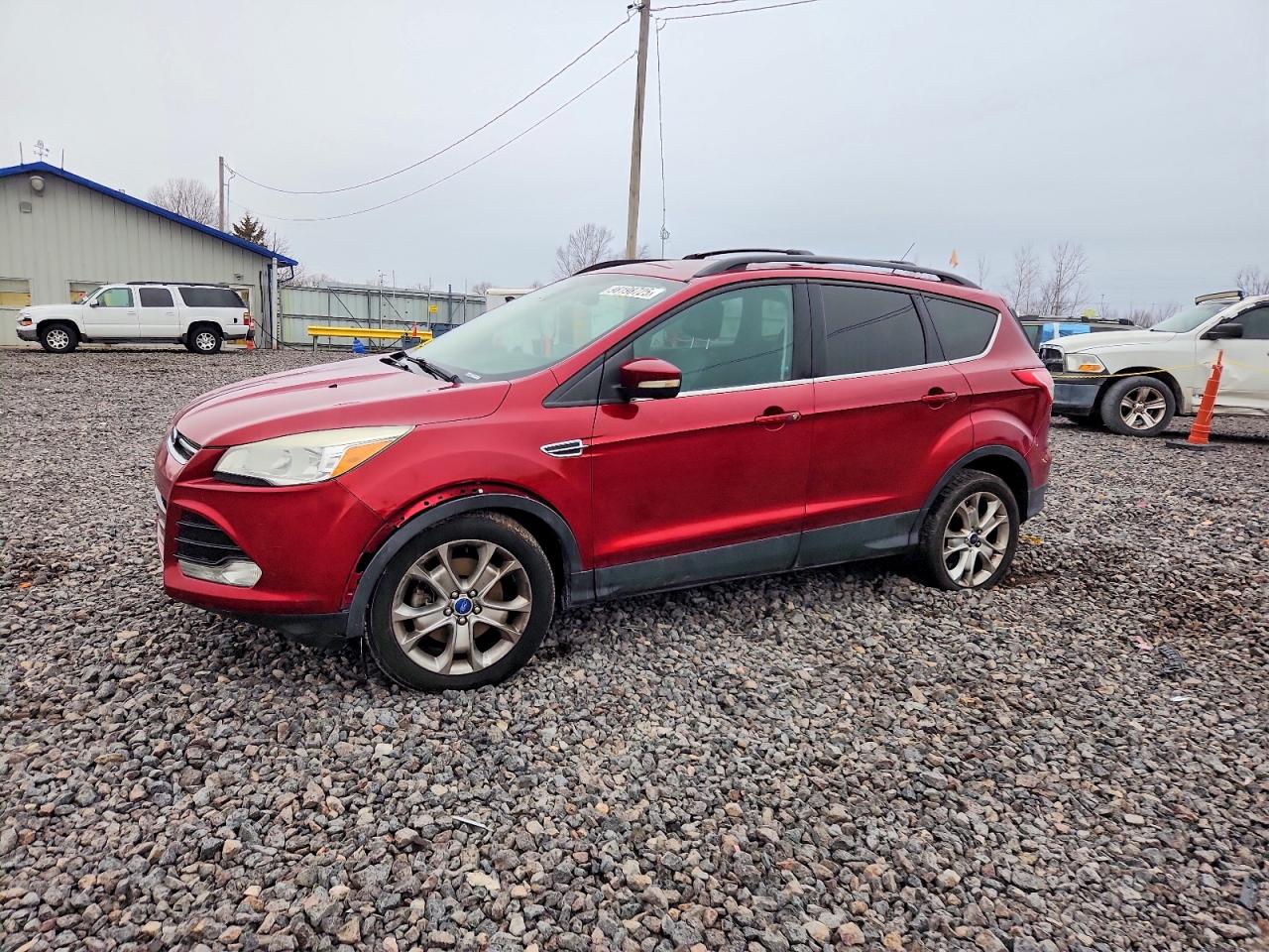 2013 FORD ESCAPE SEL — MECHANICAL damage — photo 1