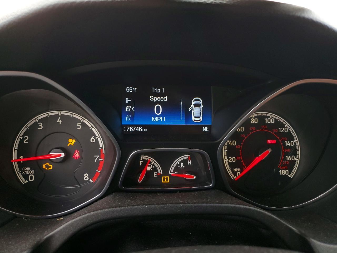 2018 FORD FOCUS ST photo 9