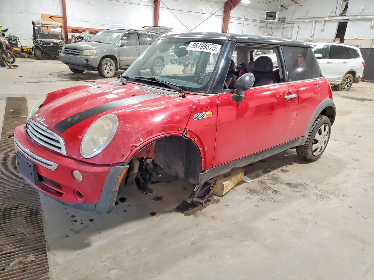2005 MINI COOPER — FRONT END damage — photo 1