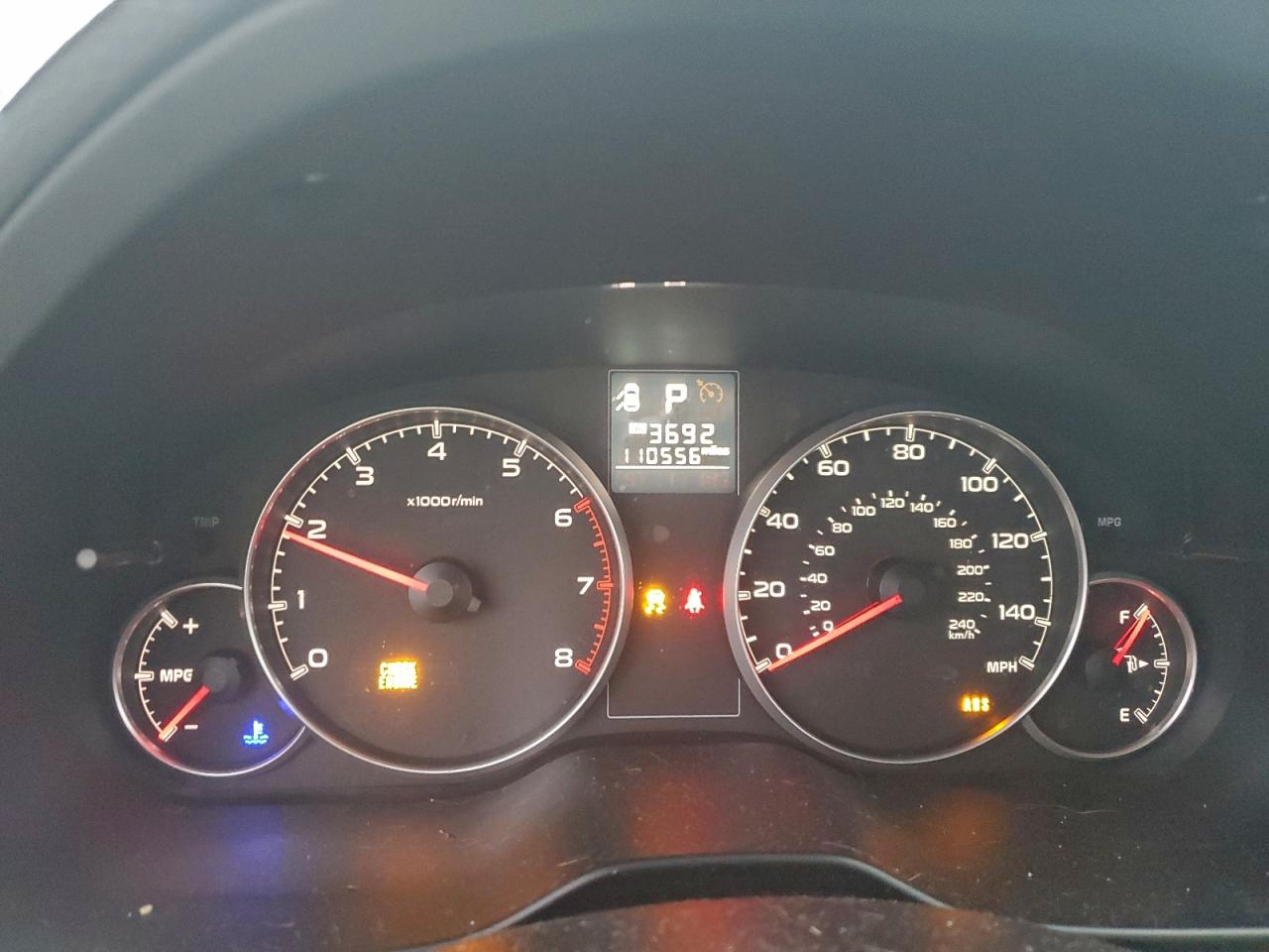 2014 SUBARU OUTBACK 2.5I photo 9