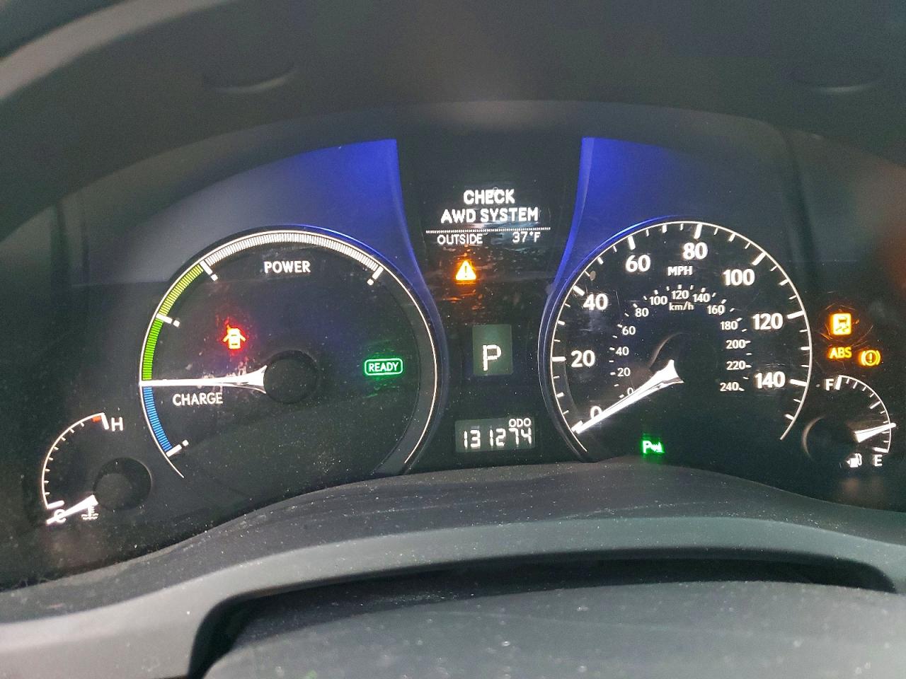 2012 LEXUS RX 450H photo 9