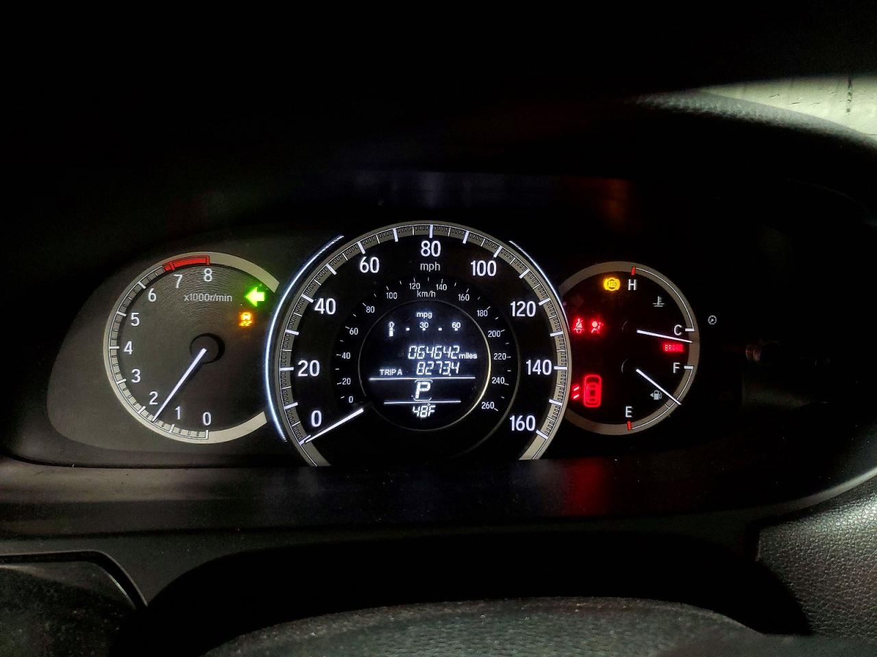 2016 HONDA ACCORD LX photo 9