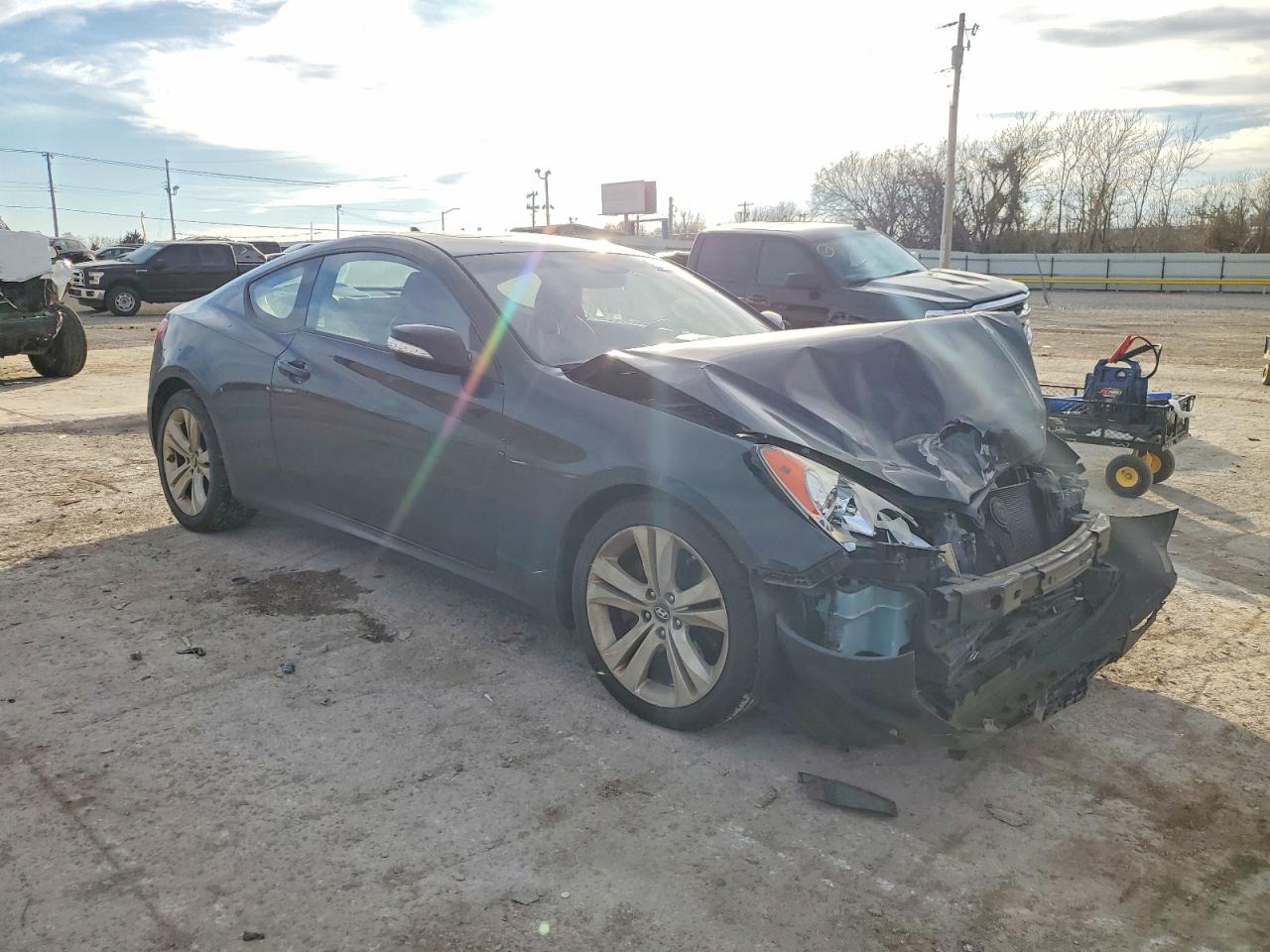2010 HYUNDAI GENESIS COUPE 3.8L photo 4
