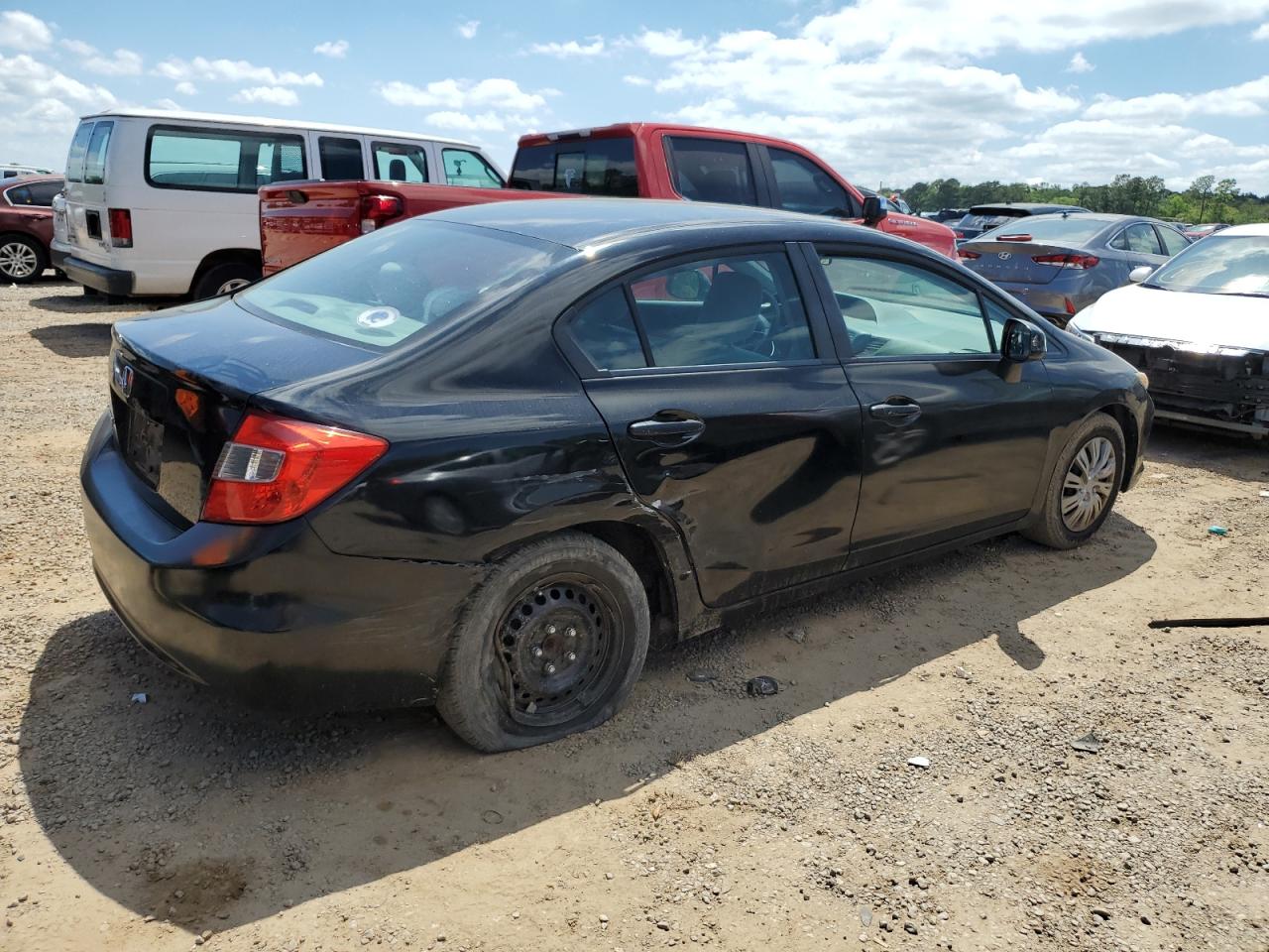 2012 HONDA CIVIC LX photo 3