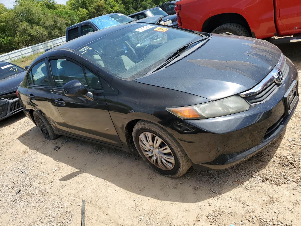 2012 HONDA CIVIC LX photo 4