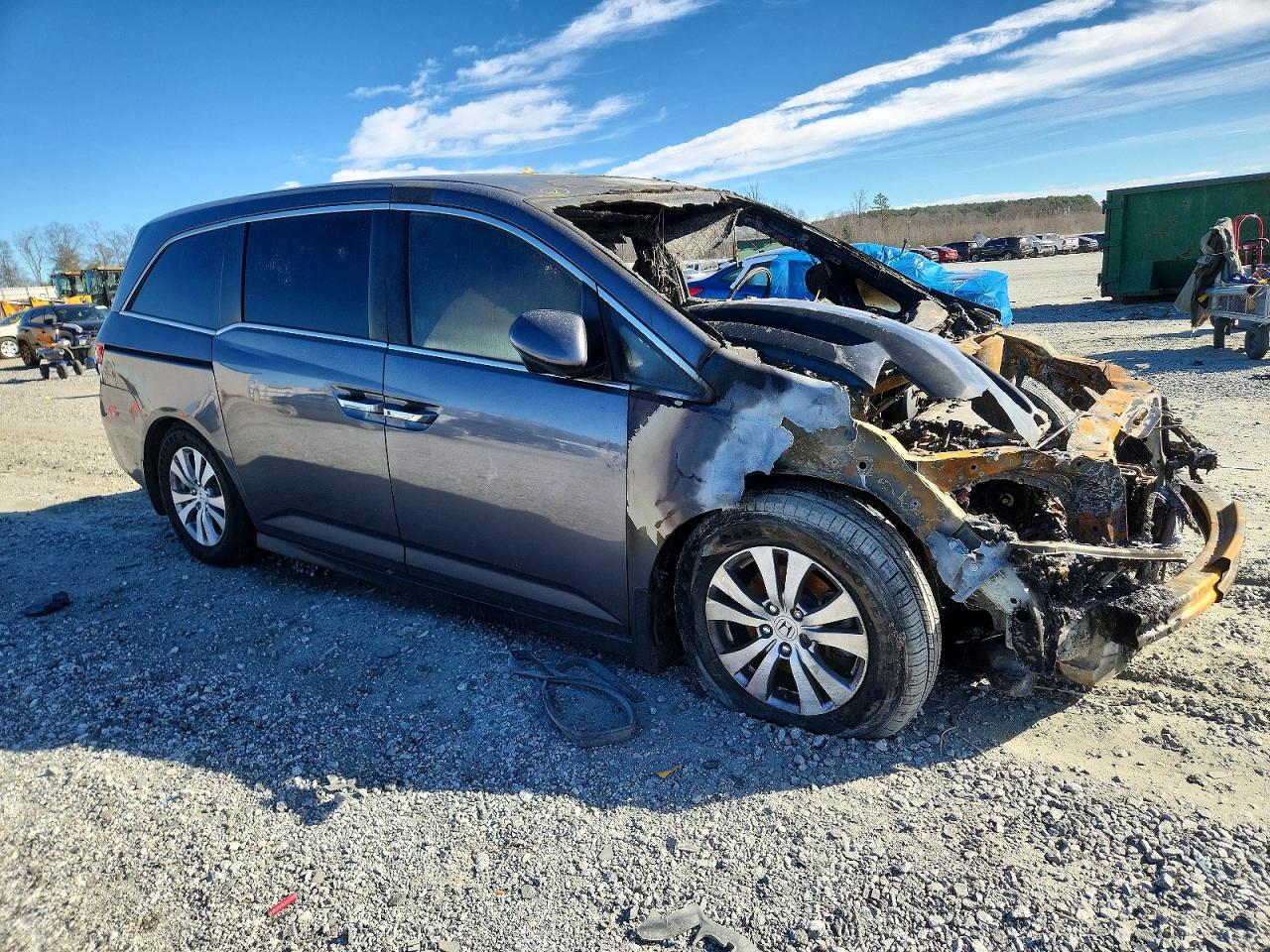 2014 HONDA ODYSSEY EX photo 4