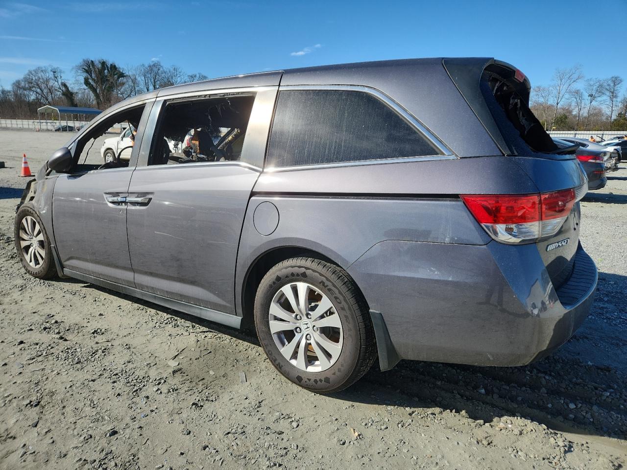 2014 HONDA ODYSSEY EX photo 2