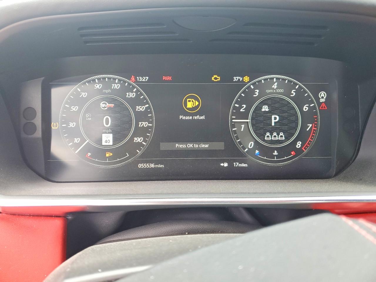 2022 LAND ROVER RANGE ROVER SPORT SVR photo 9