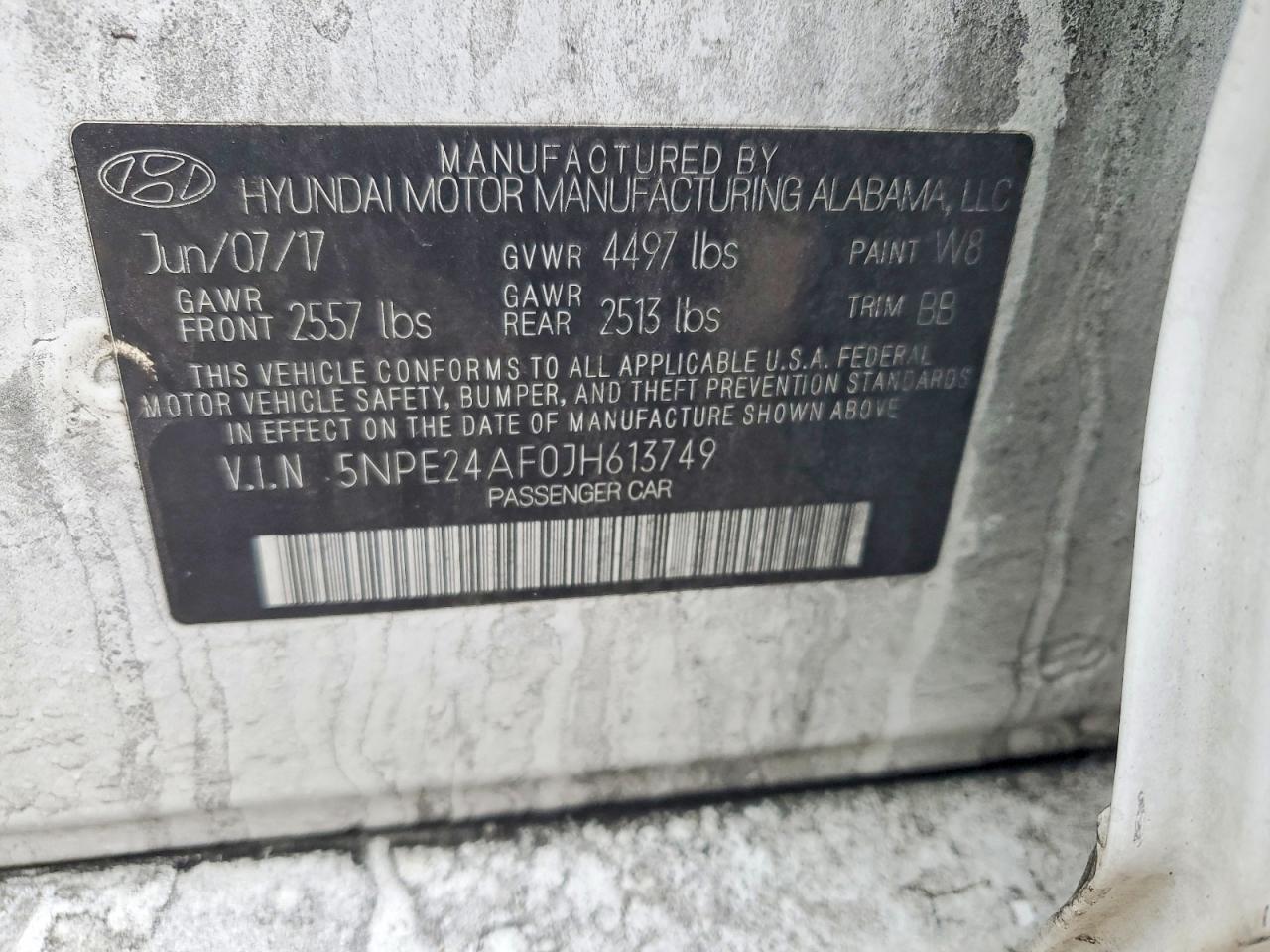 2018 HYUNDAI SONATA SE photo 12