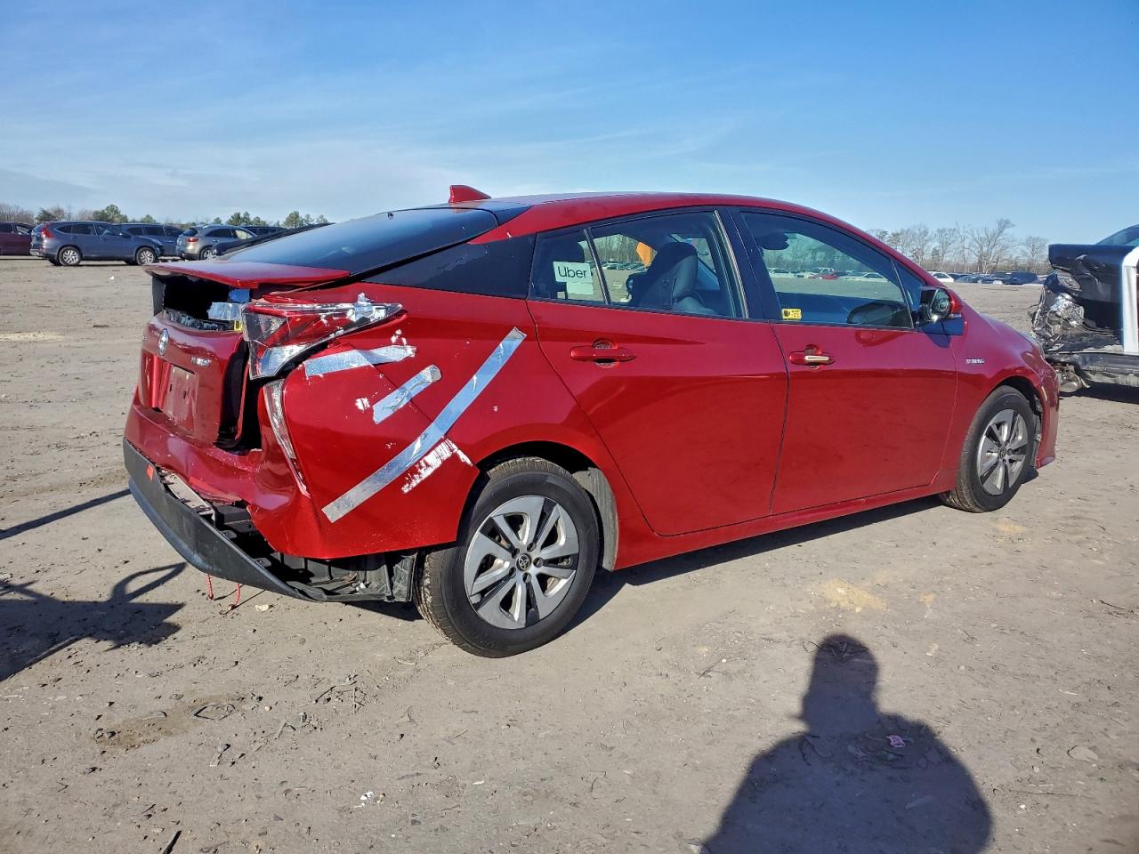 2016 TOYOTA PRIUS photo 3