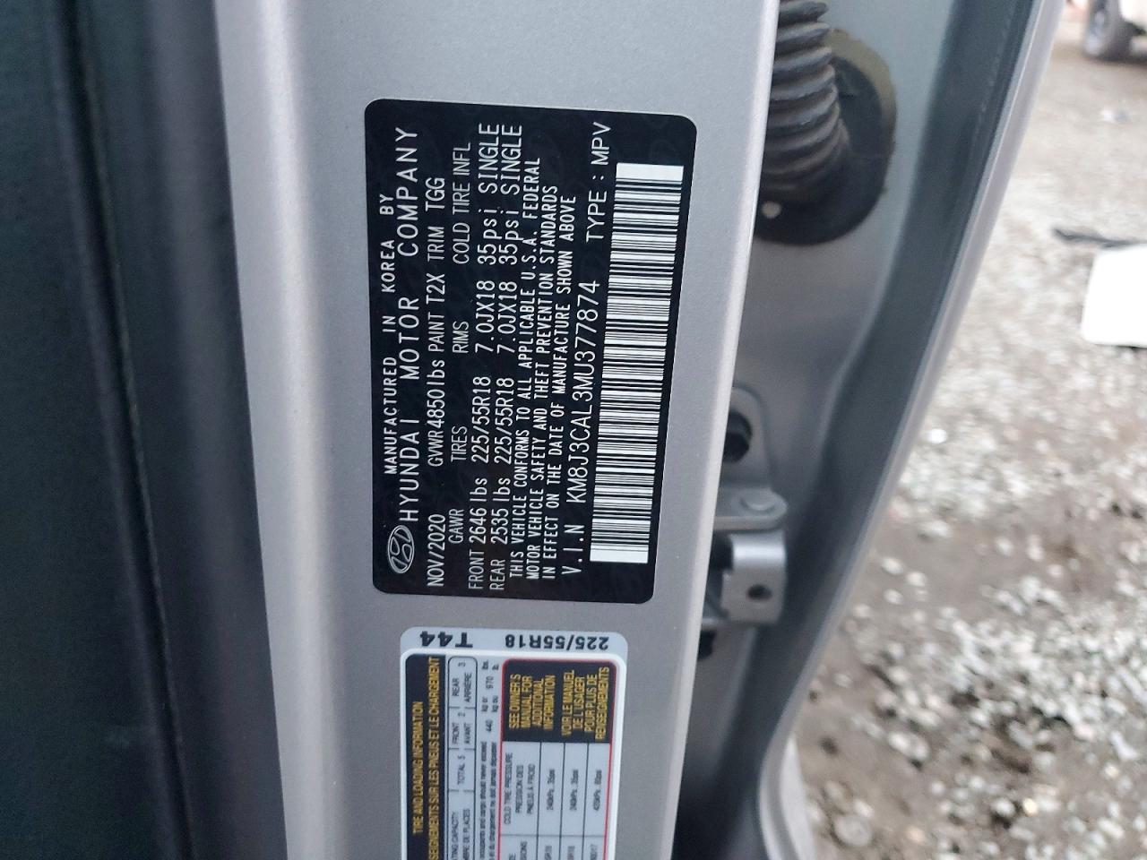 2021 HYUNDAI TUCSON LIMITED photo 13