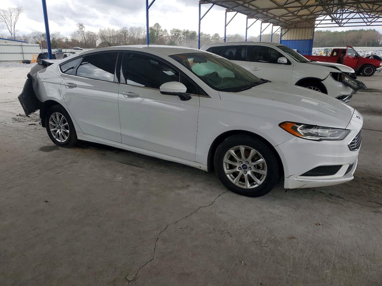 2017 FORD FUSION S photo 4