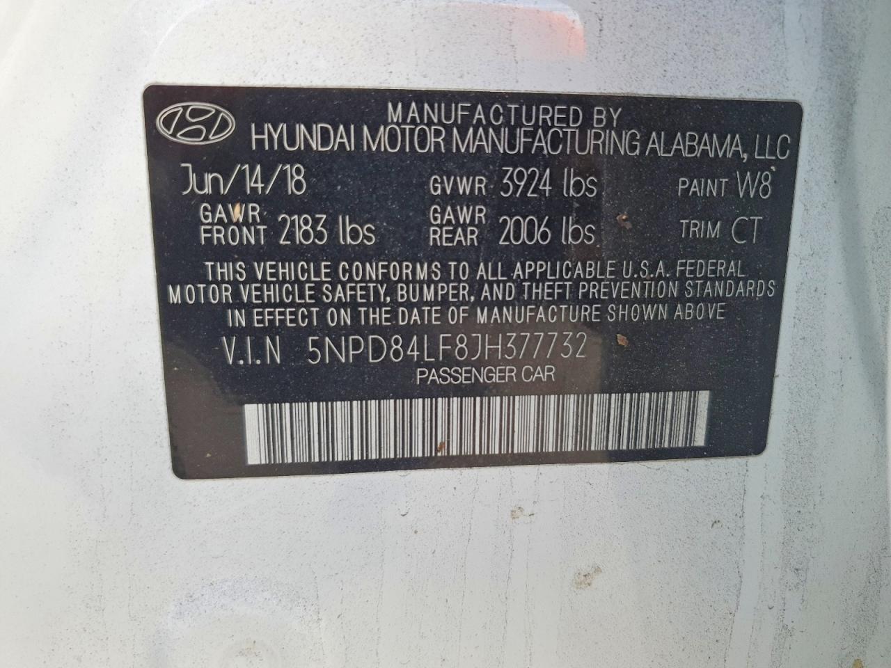 2018 HYUNDAI ELANTRA SEL photo 13