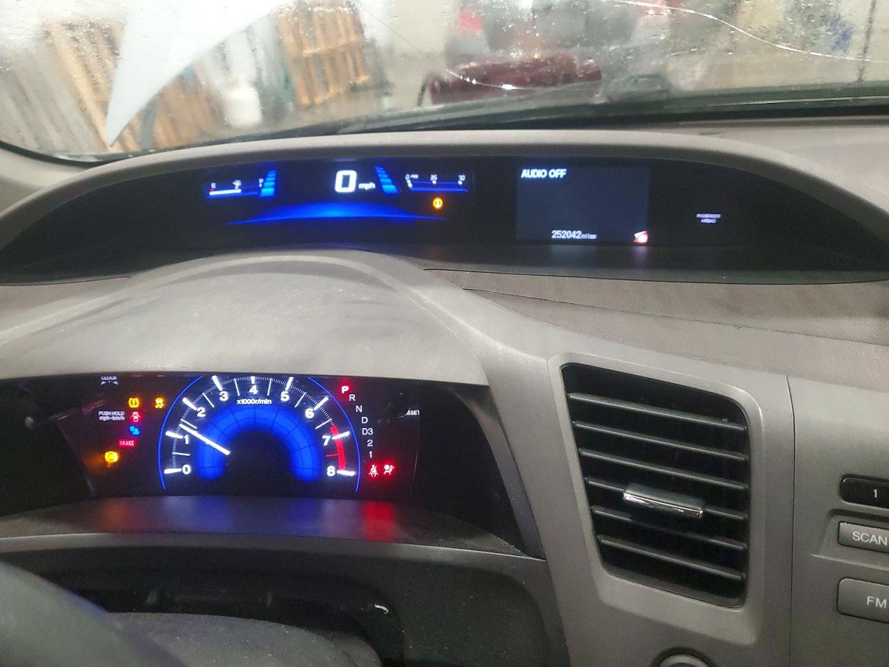 2012 HONDA CIVIC EX photo 9