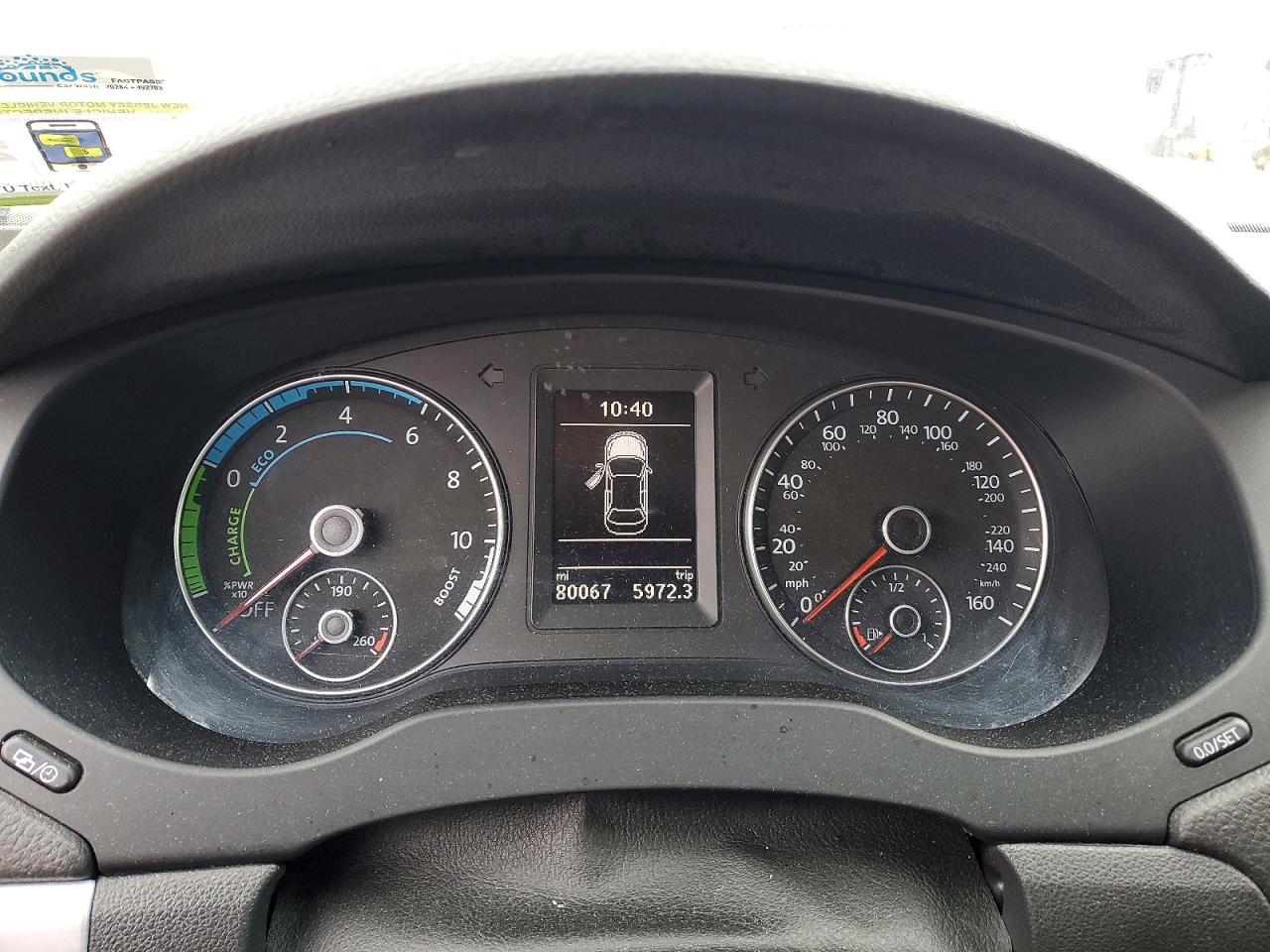 2013 VOLKSWAGEN JETTA HYBRID photo 9
